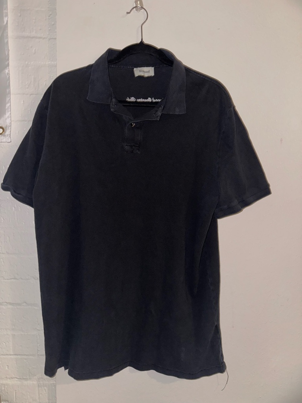 Black Polo Shirt by Elwood